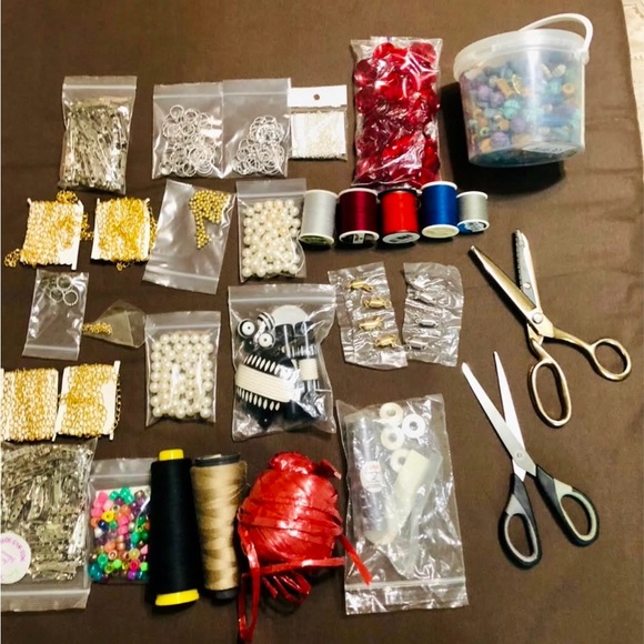 Mostly new Assorted Materials for Craft, Jewelry Making and Stitching - Picture 5 of 5